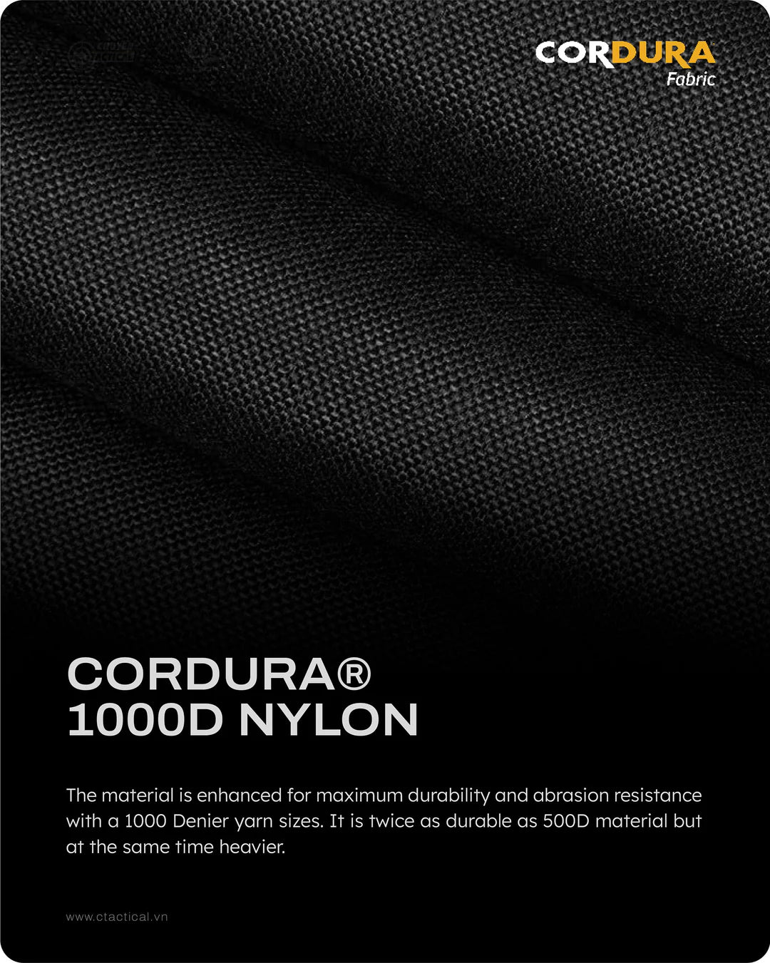 THE TANKER (15L) - Cordura® Nylon 1000D
